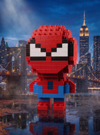 Spider-Man collectible mini brick figure by BRIKKO